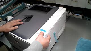 reset transfer belt for Oki okidata C332 printer get another 120K Pages printing [upl. by Oirrad]