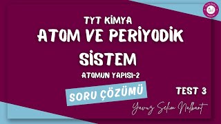 ATOM VE PERİYODİK SİSTEM 3 ATOMUN YAPISI 2 [upl. by Doss508]