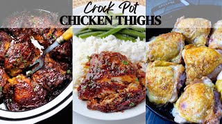 Crock Pot Chicken Thighs [upl. by Painter]