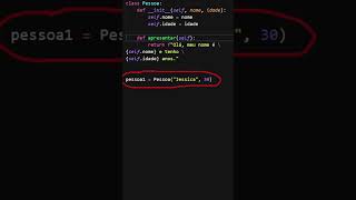 Instanciando uma classe em python [upl. by Manda731]