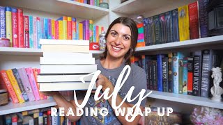 READING WRAP UP  All the Books I Read in July [upl. by Astrahan876]