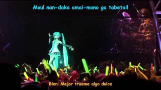 Hatsune Miku  World is Mine Live SubEsp [upl. by Adalia]