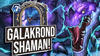 GALAKROND SHAMAN Rawr  Standard  Hearthstone [upl. by Akimat457]