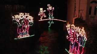 Angarrack Christmas Lights Cornwall [upl. by Evante928]