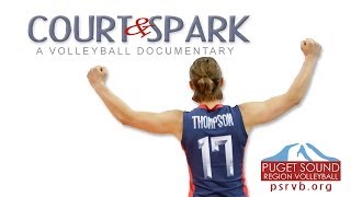 TRAILER  Court amp Spark a volleyball documentary 1080p [upl. by Yelsehc]