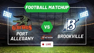 Football Port Allegany vs Brookville [upl. by Kcirdnek]