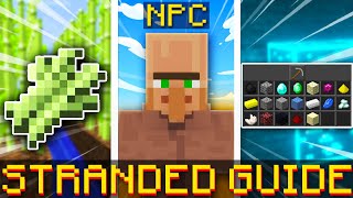 Beginner Guide for Stranded Mode in Hypixel Skyblock [upl. by Aylmer11]