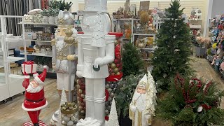 CHRISTMAS  4 STORES HOME GOODS vs WALMART vs HOME DEPOT vs LOWES christmas2024 [upl. by Isak]