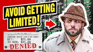 How to NOT Get Limited at Sportsbooks [upl. by Irwin]