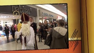 SaintNicolas au Woluwe Shopping Center  novembre 2012 [upl. by Elram]