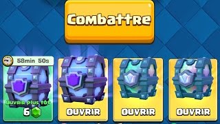 Clash Royale EPIC PACK OPENING ON VEUT DE LA LEGENDAIRE  COFFRE LEGENDAIRE [upl. by Gruver109]