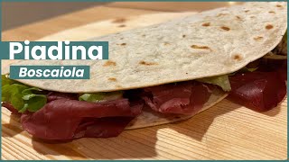 Piadina Boscaiola  Ricette della Dottssa Longobucco [upl. by Hearsh]