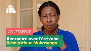 Rencontre exceptionnelle avec lécrivaine Scholastique Mukasonga  ENSPSL [upl. by Shelly]