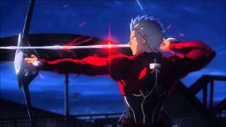 【2014】Fatestay night unlimited blade works Archers Caladborg II [upl. by Eadahs762]