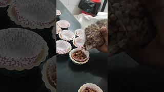 Chocolate Tart making  how to make chocolate tart in bakery shorts food shortvideo newsong [upl. by Frere]