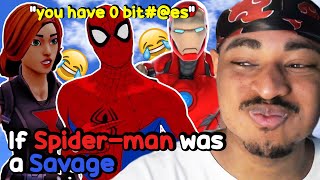 If Spiderman was a Savage Reaction [upl. by Bron43]