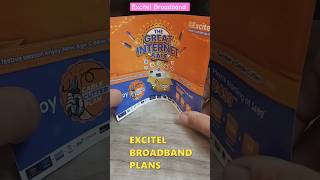 Excitel Broadband internet Latest Plans Leaflet [upl. by Trab]