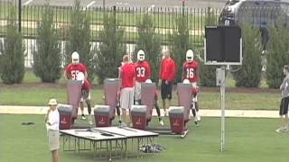 Linebacker Drills  Sled Progression [upl. by Bonne258]