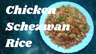 Chicken Schezwan Rice Recipe [upl. by Rush]