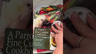 Investing in your parrots nutrition is beneficial for their health🌿 birbs parrotdiet conures [upl. by Island]