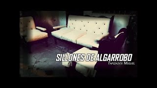 RESTAURACION DE SILLONES DE ALGARROBO tapiceria diy tips automobile [upl. by Nylsoj]