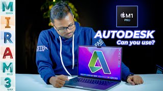 AutoCAD Inventor Maya on MacBook Pro 16quot M1 Pro  All Autodesk Softwares Revit 3ds Max Mudbox [upl. by Julissa]