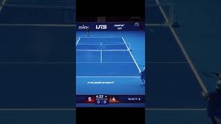 Best Tennis Point of 2024 ☠️⚡️ [upl. by Ahsenet]