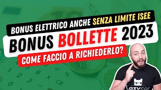 💶 BONUS SOCIALE BOLLETTE 2023 📅 A chi spetta e come richiederlo [upl. by Lim]