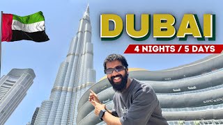 Dubai Tourist Places amp COMPLETE itinerary  AZ Dubai Tour Plan  Dubai Trip 🇦🇪 [upl. by Hpsoj]