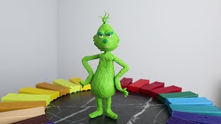 I made Grinch from plasticine [upl. by Atiek317]