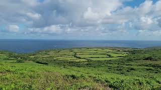 The View from the B3306 on the way to Zennor cornwall landscape [upl. by Llevra]