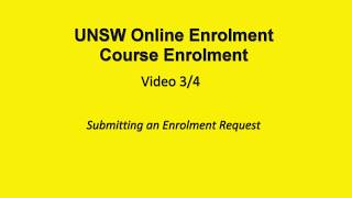 Course Enrolment 3 of 4 – Submitting an enrolment request [upl. by Lig]