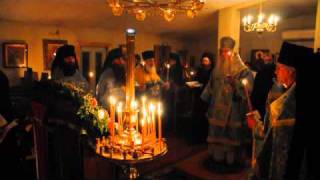 Kursk Icon visits Holy Cross Monastery  AllNight Vigil [upl. by Margaretha844]