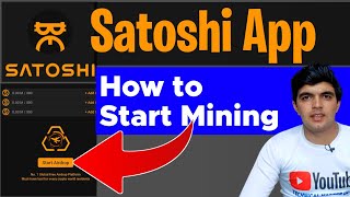 How to start mining in Satoshi App  Satoshi app kaise use kare  How to use Satoshi app [upl. by Darooge]