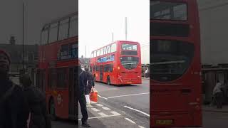 Arriva Londons T252 Departing Glyn Road For Stamford Hill On Bus Route 349 london buses shorts [upl. by Kimber92]