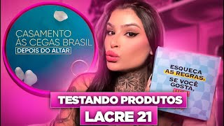 MAQUIA E HABLA CASAMENTO AS CEGAS 4 Y PRODUTOS NOVOS PRA TESTAR [upl. by Eehsar]