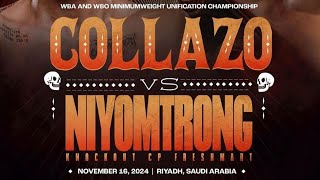 Oscar Collazo Vs Thammanoon Niyomtrong Trailer [upl. by Kalb107]