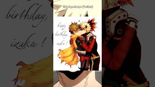 BakuDeku Art  Dekus BDay 4760 happybdaydeku bakudekufanart [upl. by Man]