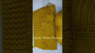 design crochet handmadeknitting shortsviral sweaterdesign shortfilm embroidery diy [upl. by Eniamurt]