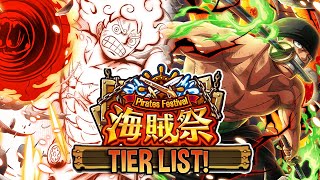 ULTIMATE PvP TIER LIST DECEMBER 2023 OPTC  トレクル [upl. by Assedo]