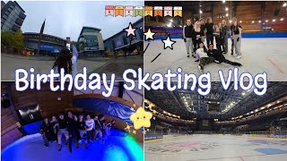 Skate with me at Tamworth Snowdome and Nottingham National Ice Centre Birthday plans [upl. by Ardnassela174]