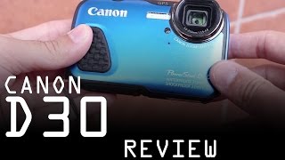 Canon Powershot D30 review [upl. by Kcirdde211]