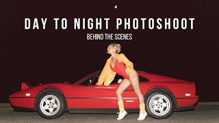 DAY TO NIGHT PHOTOSHOOT WITH CAMILLE KOSTEK AND MEGBATPHOTO [upl. by Damon257]