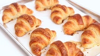 How to Make Croissants Recipe  Laura Vitale  Laura in the Kitchen Episode 727 [upl. by Amann]