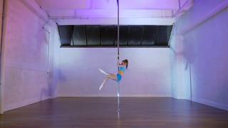 7 RingsAriana Grande Pole routine [upl. by Airetas]