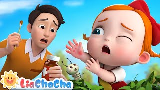 Itchy Itchy Song  Im So Itchy  EP19  Good Habit Song  LiaChaCha Nursery Rhymes amp Baby Songs [upl. by Omrellug]