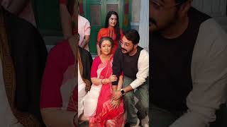 Prosenjit Chatterjee Shared A Special Bond With Anuradha Roy At quotMittir Bariquot Serial Set🧿❤️ [upl. by Geminian]