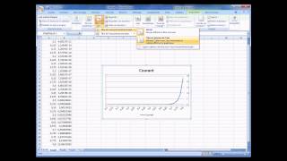 Faire un graphique deux axes Y sous Excel 2007 [upl. by Seaton]