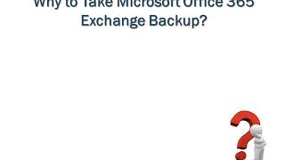 How to Take Backup of Office 365 Mailbox [upl. by Boy]