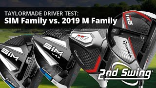 TaylorMade Driver Test Comparison SIM Family vs 2019 M Family [upl. by Bjorn508]